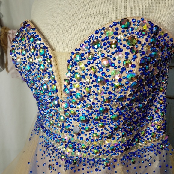 Intrigue formal prom dress babydoll empire waist - Picture 2 of 8